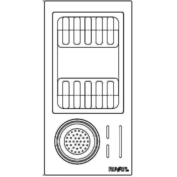 Ruvati RVA1542 Dish Plate and Silverware Caddy Drying Rack for Workstation Sinks