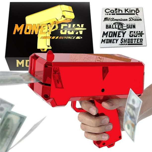 Ruvince Money Gun Dollar Shooter Money Gun for Movies That Look Real