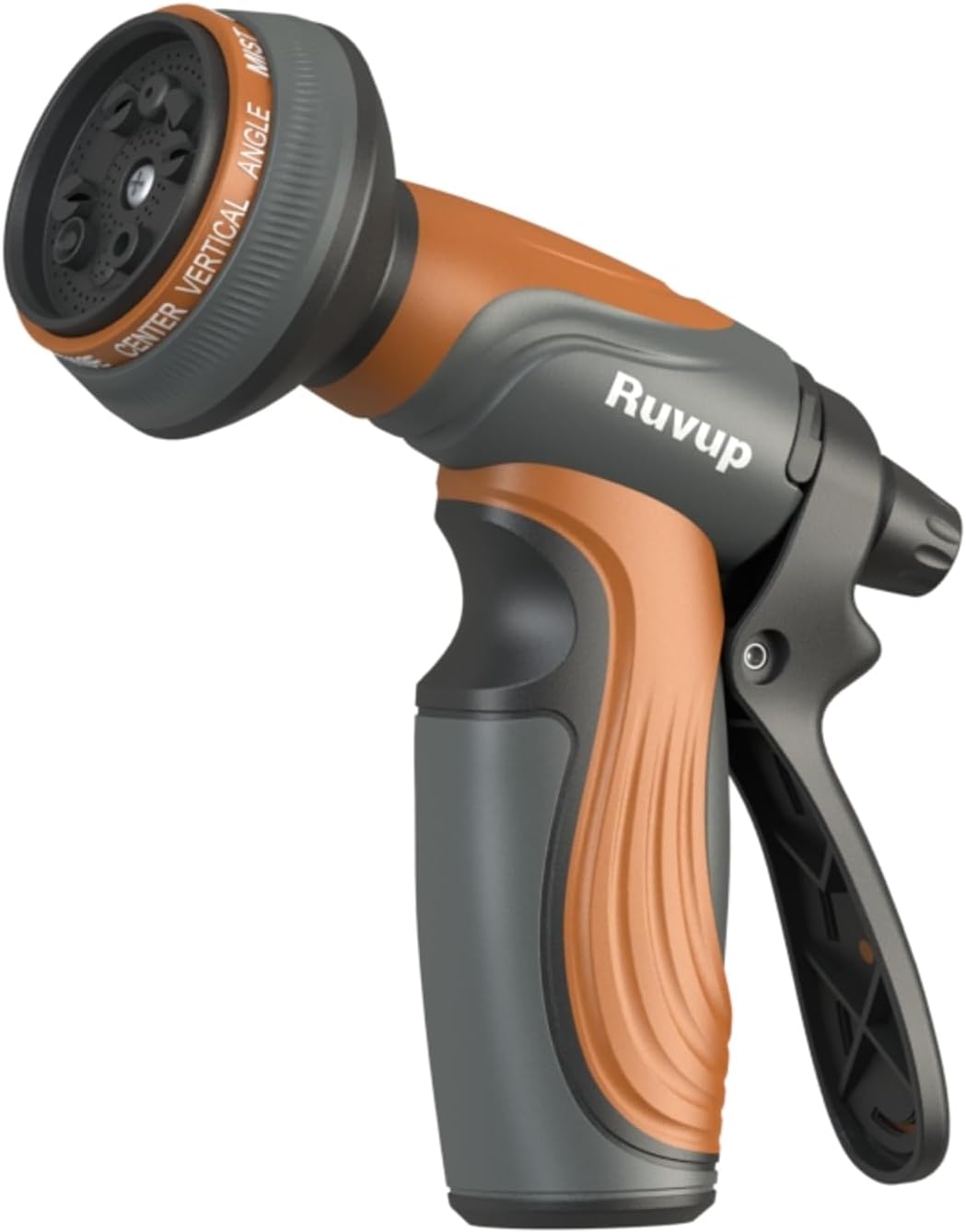 Ruvup Garden Hose Nozzle Sprayer, Water Spray Nozzle with 10 Adjustable Patterns High Pressure Garden Nozzle for Watering Plants, Cleaning Lawn, Washing Car and Showering Pets