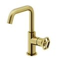 thumbnail image 1 of Ruxton Single Handle Single-Hole Bathroom Faucet in Matte Brushed Gold, 1 of 11