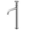 thumbnail image 1 of Ruxton Single Handle Single-Hole Bathroom Vessel Faucet in Brushed Nickel, 1 of 11