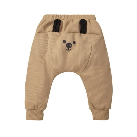 Ruyang Baby Boys Girls Corduroy Pants Soft Infants Bottoms Casual Babies' Leggings Toddler Organic Harem Pants