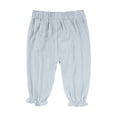 thumbnail image 1 of Ruyang Baby Boys Girls Long Bloome𝐫s Soft Cotton Linen Harem Pants for Kids Elastic Waist Basic Plain Solid Trousers Mosquito Pants, 1 of 6
