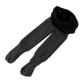 thumbnail image 1 of Ruyang Baby Girls Fleece Lined Tights Thick Warm Thermal Cable Knit Footed Leggings Plain Soft Stretchy Cotton Stockings, 1 of 6