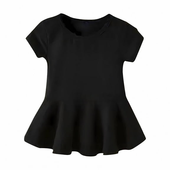 Ruyang Baby Outfits for Girls 3-6 Months Girls Spring Summer and Autumn Comfortable Fashion Pure Cotton Girls Baby Dress