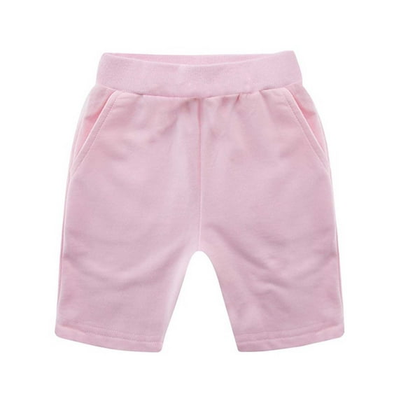 Ruyang Baby Toddler Boys Stretch Denim Short Cotton Jeans Pants Elastic Waist Pull On Knee Length Summer Short Pants