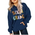 thumbnail image 1 of Ruyang Back to School Clothes for Teen Girls 6th Grade Hoodies Boys First Day of School Pullover Hoodie Cute Sweatshirt, 1 of 7