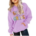 thumbnail image 1 of Ruyang Back to School Clothes for Teen Girls 6th Grade Hoodies Boys First Day of School Pullover Hoodie Cute Sweatshirt, 1 of 7