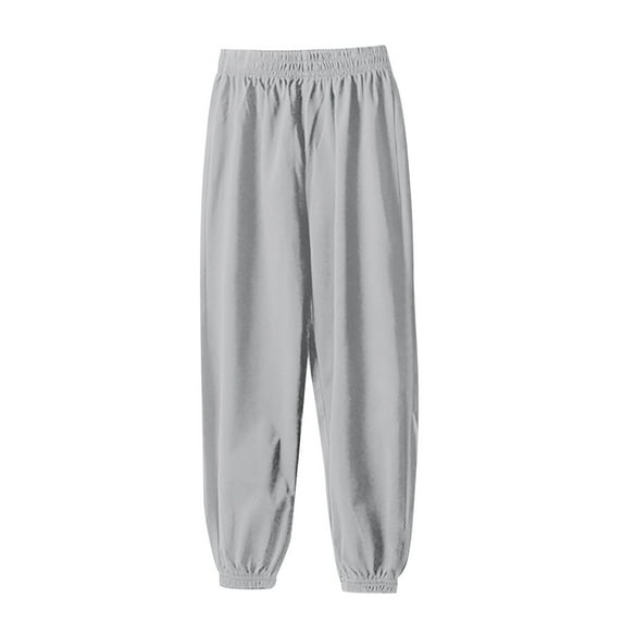 Ruyang Baggy Sweatpants for Boys Girls Elastic Waist Long Bloomers Kids Pull On Harem Pants Loose Fit 𝐋ounge Pants Joggers