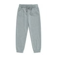 thumbnail image 1 of Ruyang Girls Boys Baggy Sweatpant Cotton Elastic Waist Sport Pants Soft Casual Loose Workout Running Joggers with Pockets, 1 of 7