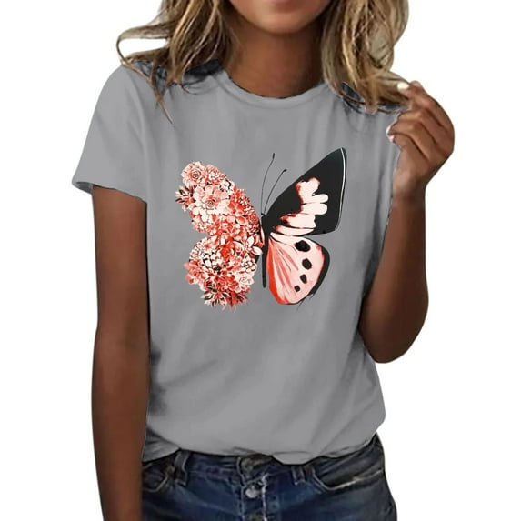 Ruyang Baseball Mom T-Shirt Women Funny Cool Baseball Shirts Short Sleeve Graphic Tee Summer Tops Loose Casual Cute Shirt Tops