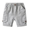 thumbnail image 1 of Ruyang Boys Causal Fashion Cargo Shorts Summer Pull On Elastic Waist Athletic Shorts Comfort Daily Acitve Biker Bottoms, 1 of 4