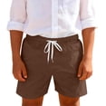 thumbnail image 1 of Ruyang Boys Quick Drying Shorts Cotton Casual Surfing Beach Shorts Summer Stretch Swim Shorts with Adjustable Drawstring, 1 of 5