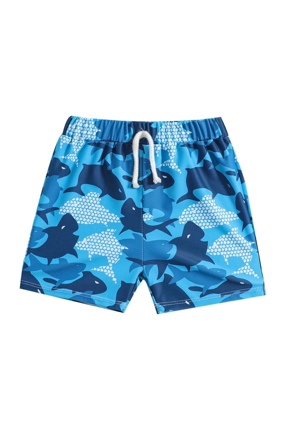 Boys Swim Trunks Rash Guard Quick-Dry Board Shorts with Compression Liner Lightweight Breathable Sport Bathing Suit