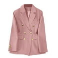 thumbnail image 1 of Ruyang Business Casual Blazer for Women Suit Jackets Dressy Long Sleeve Open Front Work Office Blazer Lapel Button Jacket, 1 of 4