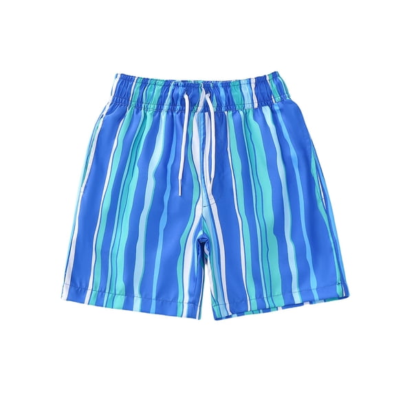 Ruyang Camouflage Beach Shorts for Kids Boys Drawstring Swim Shorts Boards Shorts Quick Drying Swimming Pull On Trunks