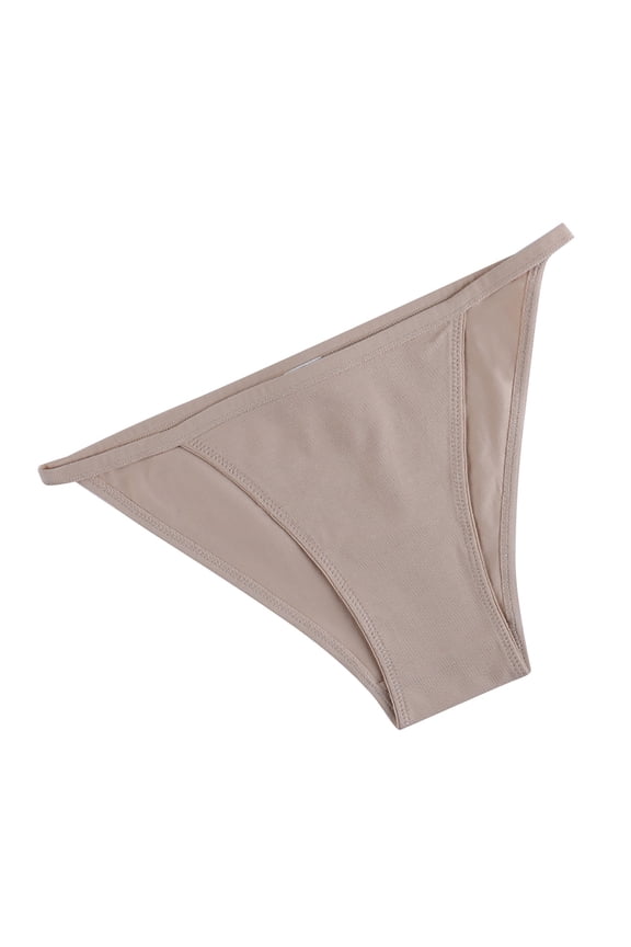 Cotton Underwear for Women Plus Size String Bikini Low Waist Underwear High Cut Stretch Ladies Briefs Seamless Underwear for Women