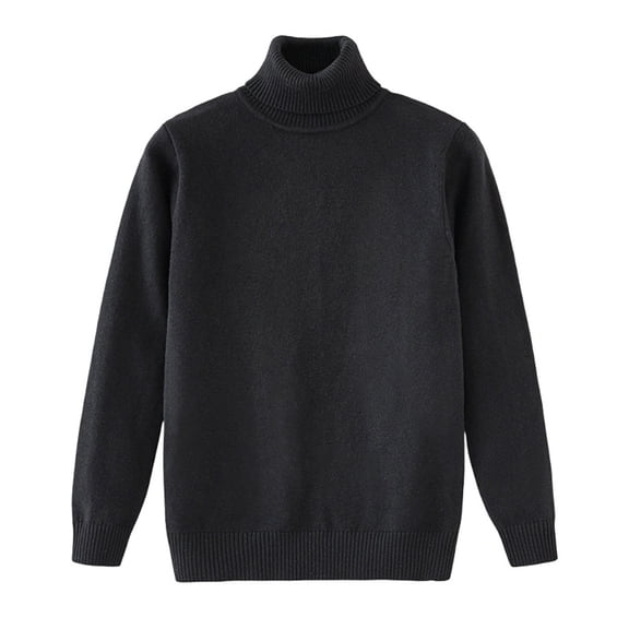 Ruyang Crewneck Sweaters for Teen Girls Boys Thermal Sweatshirts Fall Winter Long Sleeve Soft Cotton Knitted Shirt