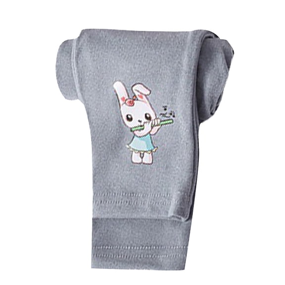 Ruyang Cute Leggings for Girls Baby Slim Stretchy 𝐂artoon Tight Pants Comfortable Ankle Length Pants Fall Winter Pants