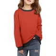 thumbnail image 1 of Ruyang Cute Sweatshirts for Teen Girls Trendy Sweatshirt Y2K Long Sleeve Crewneck Baggy School Hoodies Pullover Tops, 1 of 9