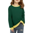 thumbnail image 1 of Ruyang Cute Sweatshirts for Teen Girls Trendy Sweatshirt Y2K Long Sleeve Crewneck Baggy School Hoodies Pullover Tops, 1 of 9