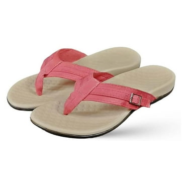 Ruyang Flip Flops for Women Summer Sandals 2024 Women's Flip Flops Arch Support Comfortable Soft Cushion Walking T-Strap Thong Sandals