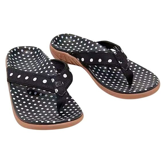 Ruyang Flip Flops for Women with Arch Support Yoga Mat Comfortable Summer Beach Walking Thong Cushion Sandals Slip On Indoor Outdoor