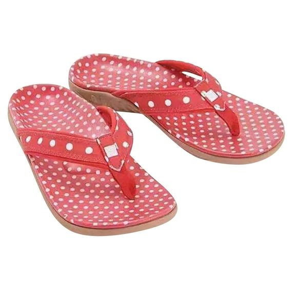 Ruyang Flip Flops for Women with Arch Support Yoga Mat Comfortable Summer Beach Walking Thong Cushion Sandals Slip On Indoor Outdoor