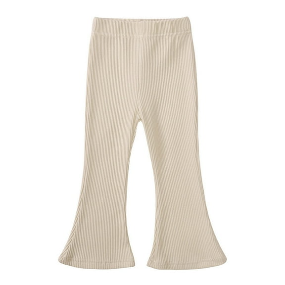 Ruyang Girls Flare Leggings, Bootcu𝐭 Yoga Pants for Kids, High Waisted Bell Bottoms for Dance Workout Athletic Pants