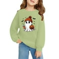 thumbnail image 1 of Ruyang Girls Halloween Sweatshirts Cute Graphic Crew Neck Pullover Tops Clothes Teen Kids Long Sleeve Fall Casual Sweatshirts, 1 of 6