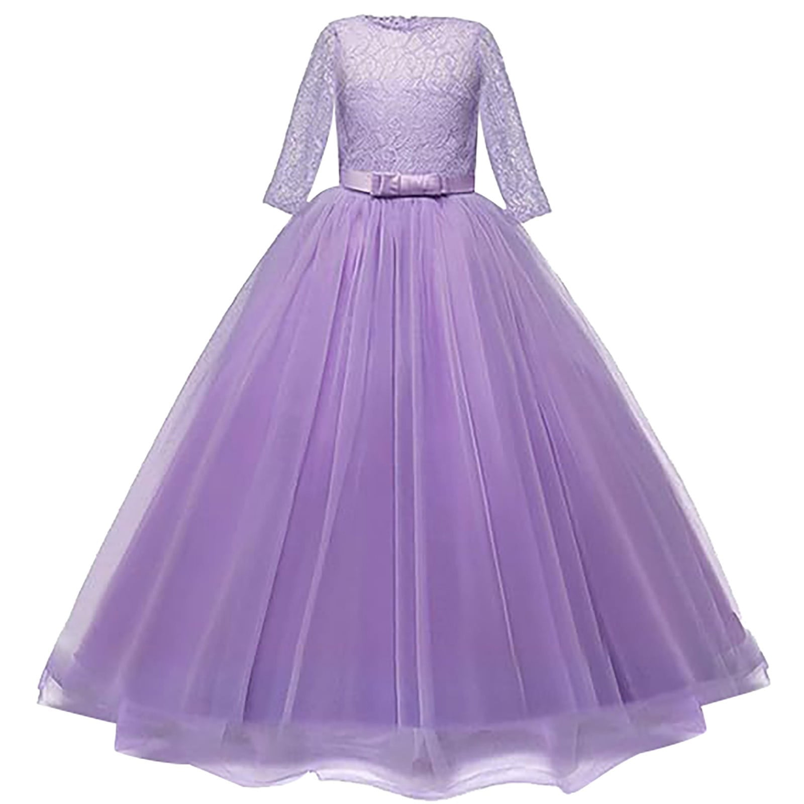KIDS ROUND NECK TIERED DRESS 12-14 XANADU RISING