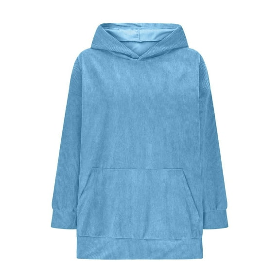 Ruyang Girls Oversized Hoodies Plain Cute Hoodie Kids Long Sleeve Baggy Hooded Sweatshirts Preppy Pullover Sweatshirt
