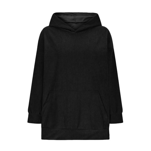 Ruyang Girls Oversized Hoodies Plain Cute Hoodie Kids Long Sleeve Baggy Hooded Sweatshirts Preppy Pullover Sweatshirt