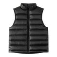 thumbnail image 1 of Ruyang Girls Puffer Vest Fall Winter Warm Sleeveless Quilted Jackets Zip Up Mock Neck Lightweight Soft Thermal Waistcoat, 1 of 3