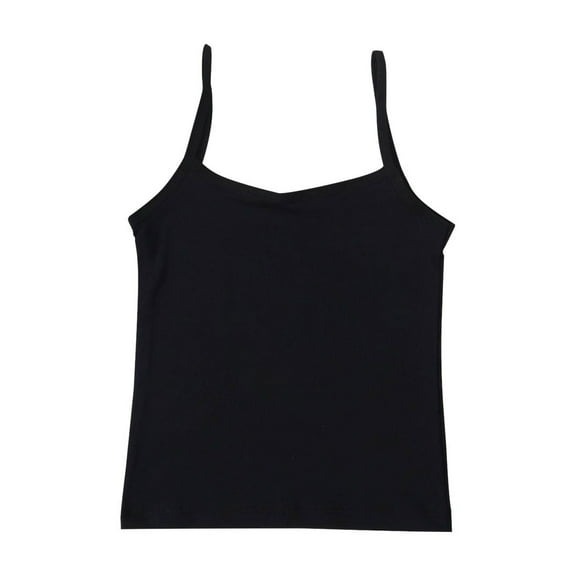 Ruyang Girls Undershirts Solid Sleeveless Tank Tops Soft Comfy Summer Sport Running Backless Tops Tees Toddler Baby Workout