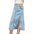 thumbnail image 1 of Ruyang Girls Walk Thru Dress Girls Denim Skirts Spring Summer and Autumn Medium and Large Girls's Skirts Thin Casual Denim Skirts, 1 of 8