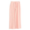thumbnail image 1 of Ruyang Girls Wide Leg Pants Elastic High Waisted Casual Trousers Flowy Palazzo Pants Summer Fall Clothes for Kids Pants, 1 of 9