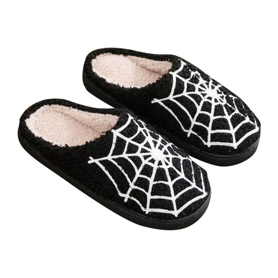 Ruyang Halloween Christmas Slippers Holiday Slipper House Shoes Home Slipper for Women Fuzzy Outdoor Indoor Bedroom Slippers Slippers Women Slides