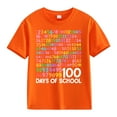 thumbnail image 1 of Ruyang Kids 100 Days of School Shirts 100 Days Celebration Tshirt Toddler Funny Number Graphic Tee Top Boys Girls Outfits, 1 of 1