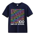 thumbnail image 1 of Ruyang Kids 100 Days of School Shirts 100 Days Celebration Tshirt Toddler Funny Number Graphic Tee Top Boys Girls Outfits, 1 of 1