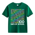 thumbnail image 1 of Ruyang Kids 100 Days of School Shirts 100 Days Celebration Tshirt Toddler Funny Number Graphic Tee Top Boys Girls Outfits, 1 of 1