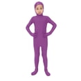 thumbnail image 1 of Ruyang Kids All Inclusive Open Tight Fitting Bodysuit Solid Stretch Stage Performance Jumpsuit Boys Girls Halloween Open Face Unitard, 1 of 5