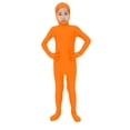 thumbnail image 1 of Ruyang Kids All Inclusive Open Tight Fitting Bodysuit Solid Stretch Stage Performance Jumpsuit Boys Girls Halloween Open Face Unitard, 1 of 5