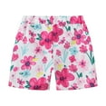 thumbnail image 1 of Ruyang Kids Boys' Beach 𝗧runk Toddler Swim Shorts Love and Flowers Patterned Boardshorts Beach Shorts Adjustable Waist, 1 of 8