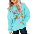 thumbnail image 1 of Ruyang Kids Boys Girls 3rd Grade Back to School Hoodie Preppy Hoodies First Day of School Pullover Sweatshirts Pockets, 1 of 7