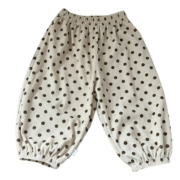 Ruyang Kids Boys Girls Corduroy Print Harem Pants Baby Basic Long Bloomer Trouser Elastic Fall Joggers Casual Pants