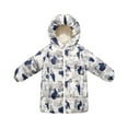 thumbnail image 1 of Ruyang Kids Camouflage Puffer Coat Toddler Boys Girls Winter Padded Warm Down Jacket Long Hooded Parka Zip Up Outwear, 1 of 6