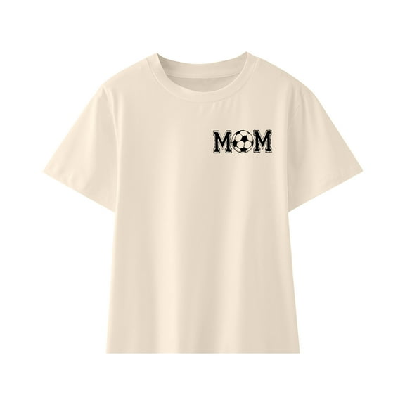 Ruyang Kids Football T Shirt Tops Light Soft Short Sleeve Summer Clothes Tees Funny Casual Baby Toddler Unisex Trendy Sport Tops