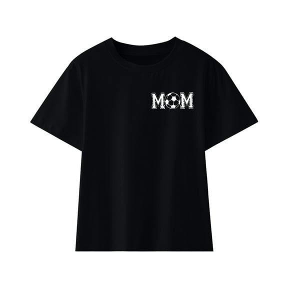 Ruyang Kids Football T Shirt Tops Light Soft Short Sleeve Summer Clothes Tees Funny Casual Baby Toddler Unisex Trendy Sport Tops