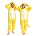 thumbnail image 1 of Ruyang Kids Onesie Plush Fuzzy Funny Animal Jumpsuits Boys Girls Fleece Warm One Piece Halloween Dress Up Clothes, 1 of 9